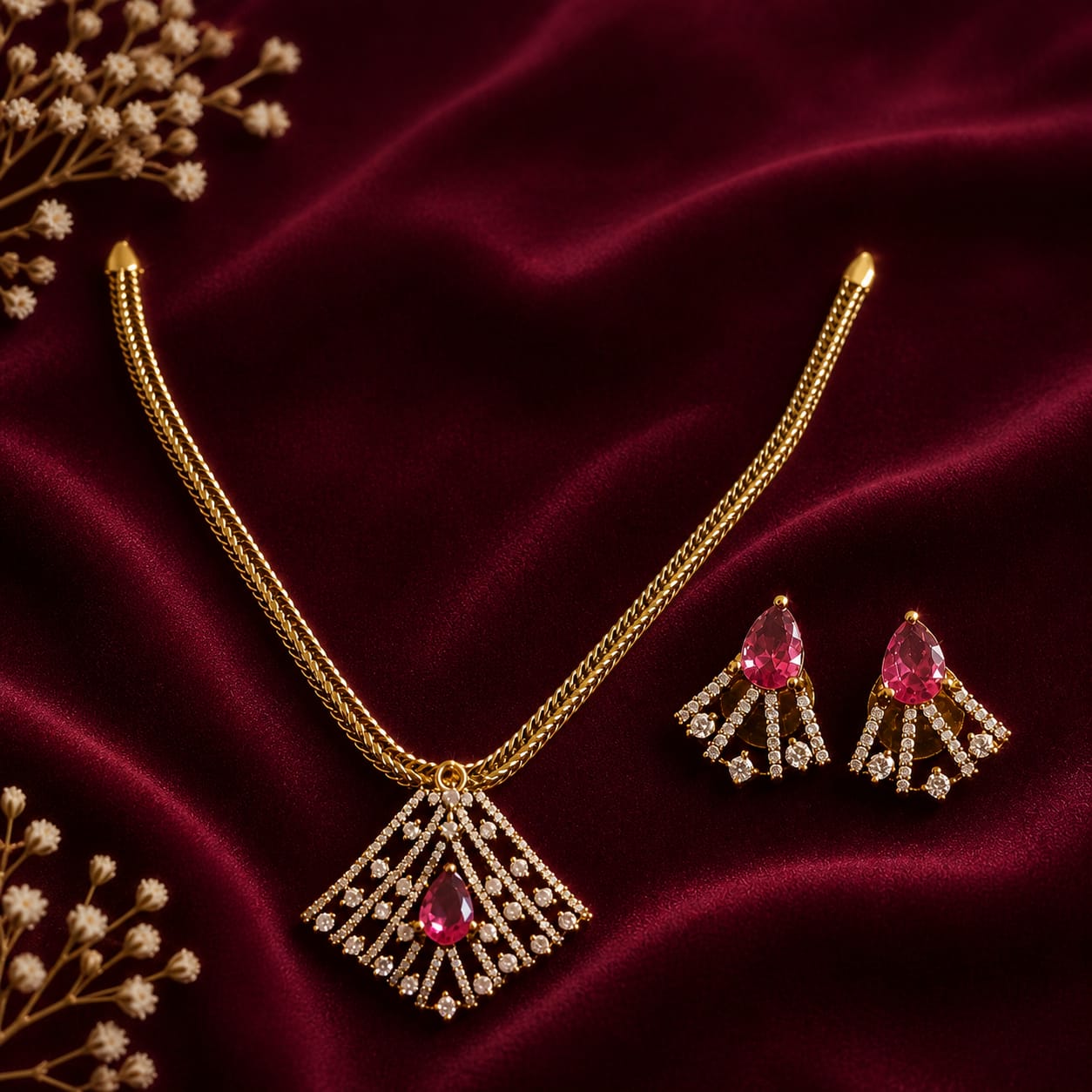 Cheluve Creations antique jewelry showcase piece