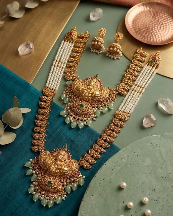 Mahalakshmi Royal Bridal Haram Set